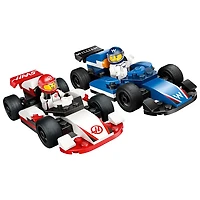 LEGO City : Les voitures de course de F1 Williams Racing et Haas F1 - 92 pièces (60464)