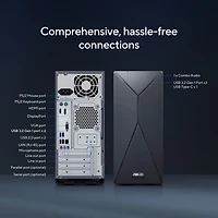 Ordinateur de bureau S501 d'ASUS (Core i5-14400 d'Intel/RAM 16 Go/SSD 1 To/RTX 3050)