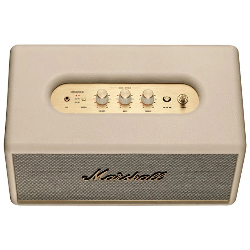 Haut-parleur Bluetooth sans fil Stanmore III de Marshall - Crème