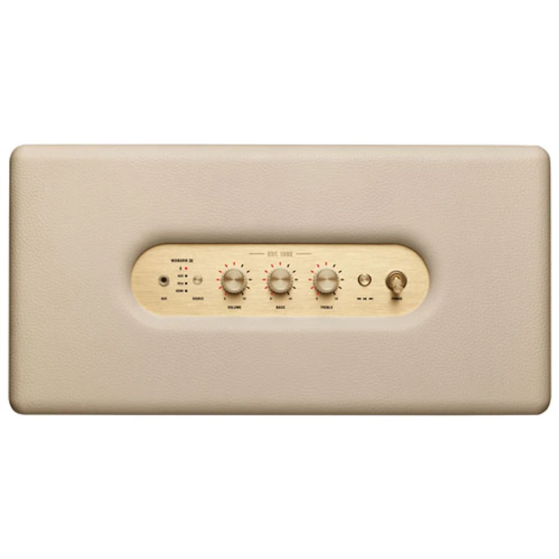 Marshall Woburn III Bluetooth Wireless Speaker - Cream