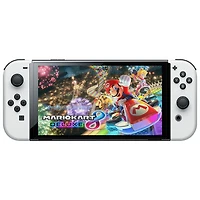 Ensemble Nintendo Switch – Mmodèle OLED Mario Kart 8 Deluxe et abonnement individuel en ligne de 12 mois