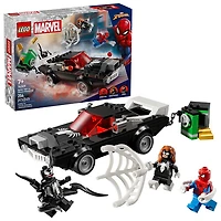 LEGO Marvel : Spider-Man contre la puissante voiture de Venom - 254 pièces (76309)