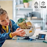 LEGO Star Wars: Grogu et son landau à répulseurs - 1048 pièces (75403)
