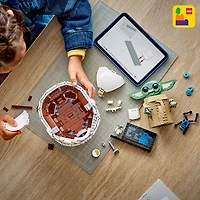 LEGO Star Wars: Grogu et son landau à répulseurs - 1048 pièces (75403)