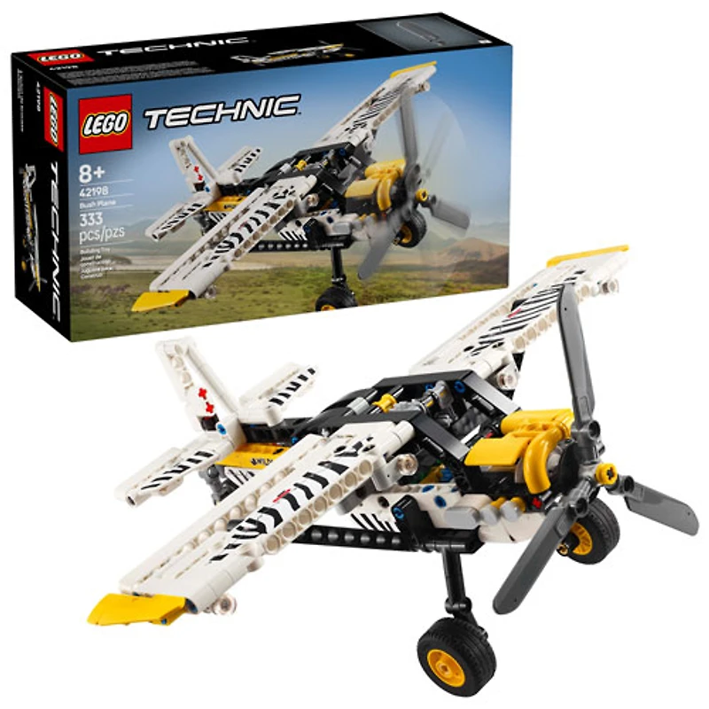 LEGO Technic: Bush Plane - 333 Pieces (42198)