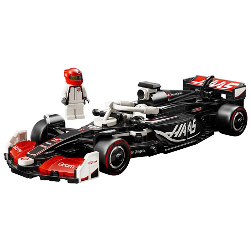 LEGO Speed Champions : Voiture de course MoneyGram Haas F1 Team VF-24 - 242 pièces (77250)