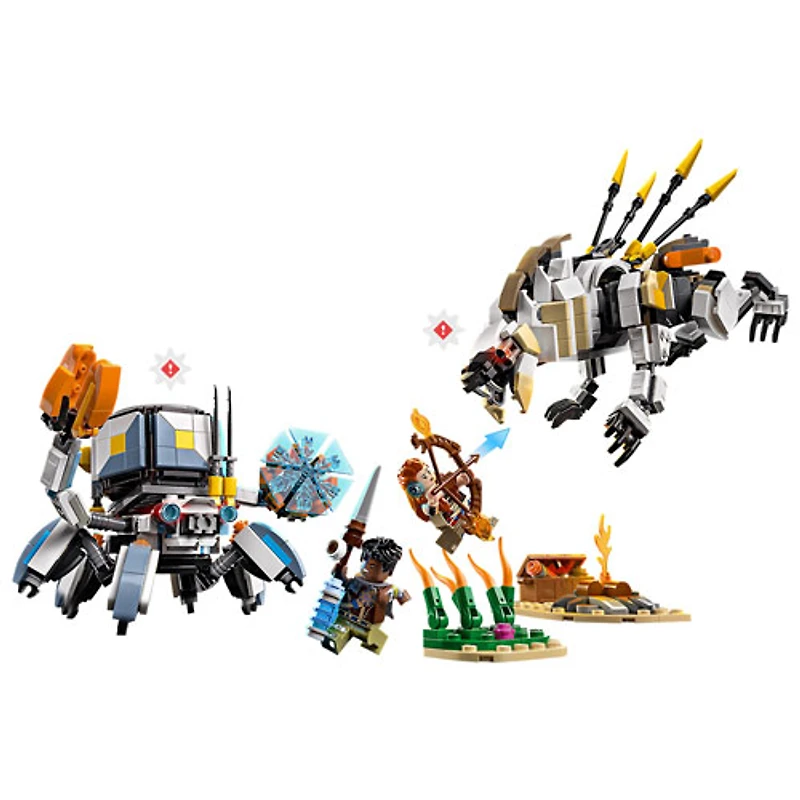 LEGO Horizon Adventures : Aloy et Varl contre Shell-Walker et Sawtooth - 768 pièces (77037)