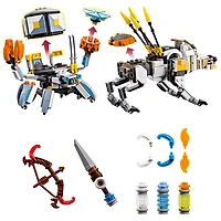 LEGO Horizon Adventures : Aloy et Varl contre Shell-Walker et Sawtooth - 768 pièces (77037)