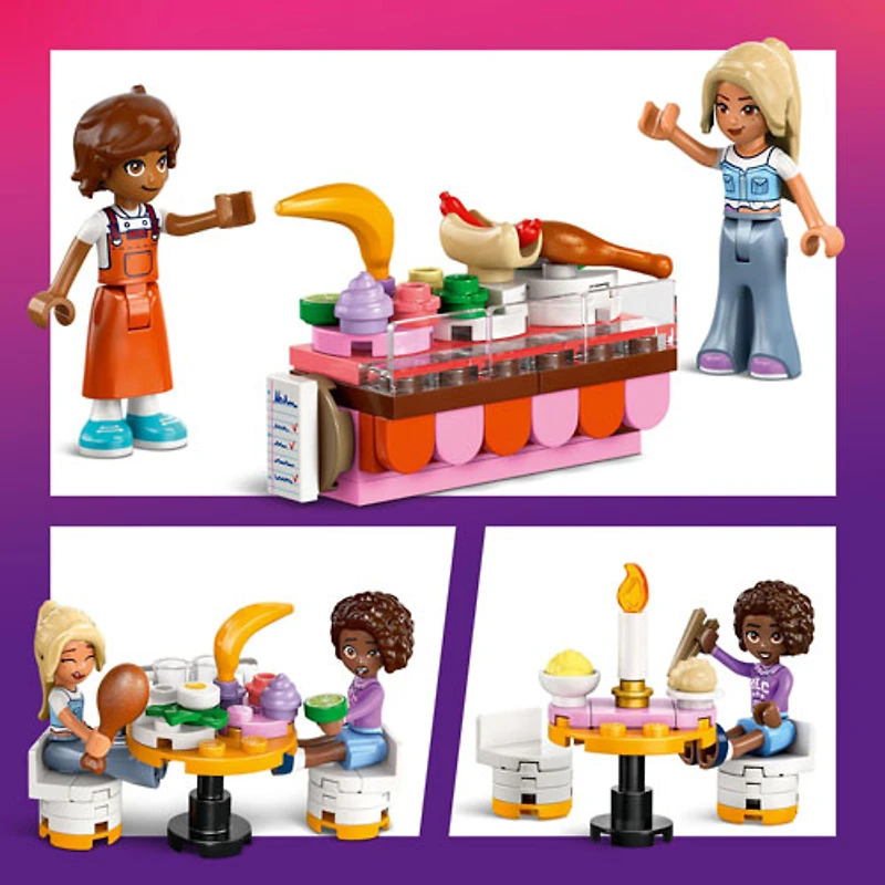 LEGO Friends : Le restaurant et l'école de cuisine - 896 pièces (42655)