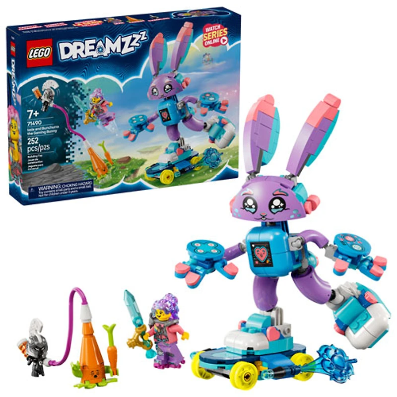 LEGO DREAMZzz : Izzie et Bunchurro le lapin joueur - 252 pièces (71490)