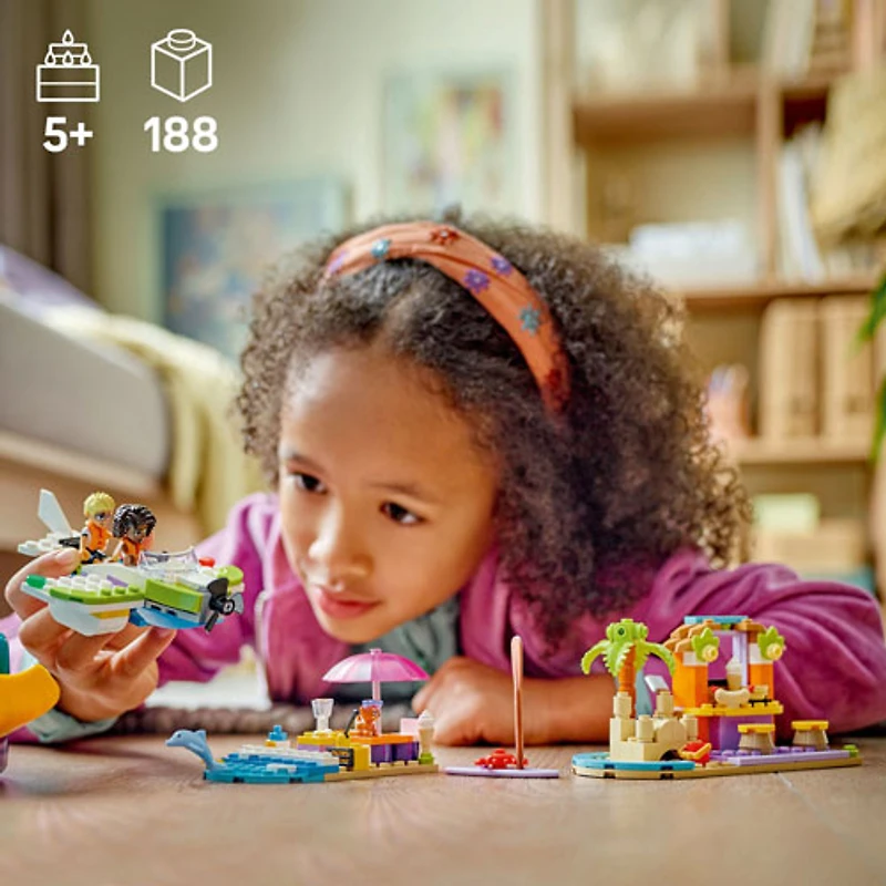 LEGO Friends : La valise créative de plage et de voyage - 188 pièces (42672)