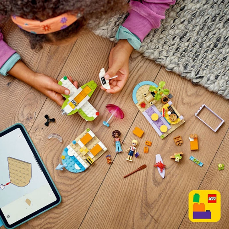 LEGO Friends : La valise créative de plage et de voyage - 188 pièces (42672)