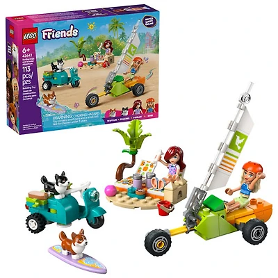 LEGO Friends : Les chiens surfeurs et l'aventure en scouteur - 113 pièces (42641)