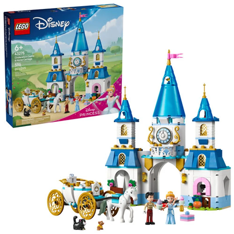 LEGO Disney: Le château et la calèche de Cendrillon - 596 pièces (43275)