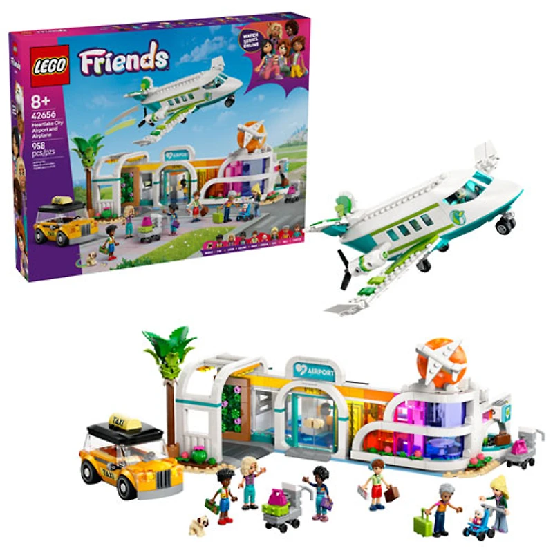 LEGO Friends: Heartlake City Airport and Airplane - 958 Pieces (42656)
