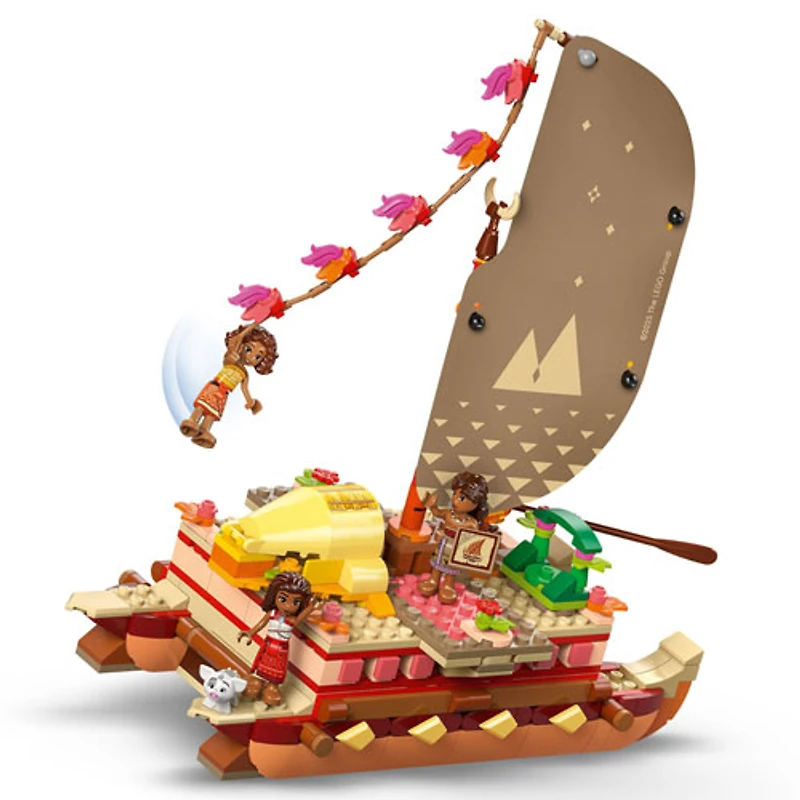 LEGO Disney: Le canot d'aventure de Moana - 529 pièces (43270)