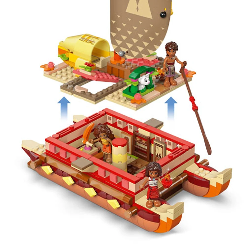 LEGO Disney: Le canot d'aventure de Moana - 529 pièces (43270)