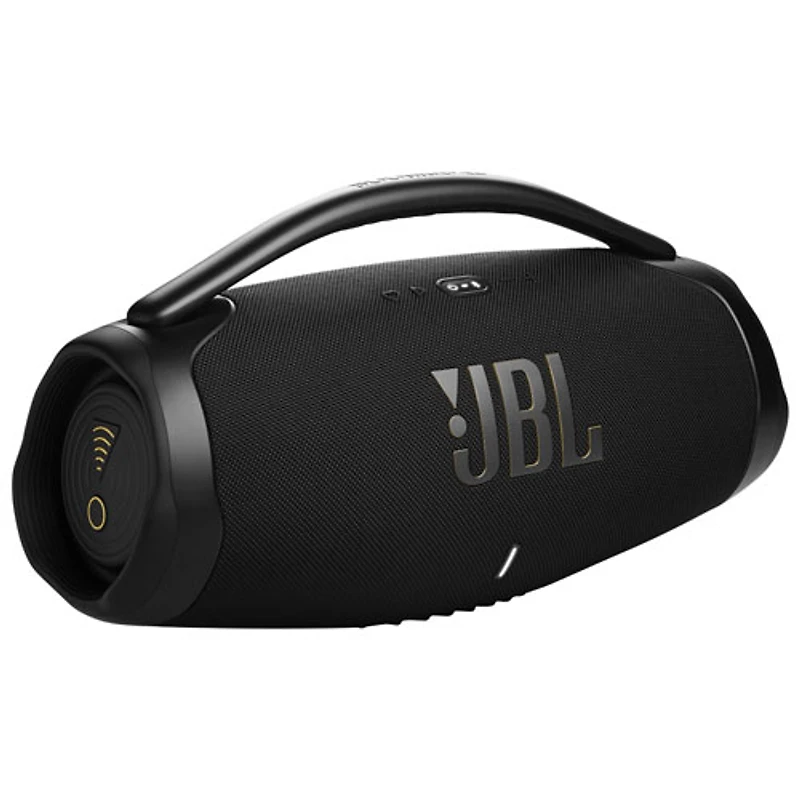 Haut-parleur sans fil Bluetooth Wi-Fi étanche Boombox 3 de JBL - Noir
