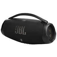 Haut-parleur sans fil Bluetooth Wi-Fi étanche Boombox 3 de JBL - Noir
