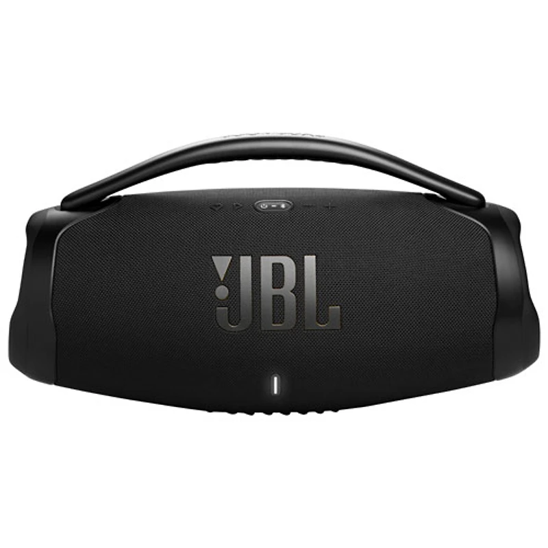 Haut-parleur sans fil Bluetooth Wi-Fi étanche Boombox 3 de JBL - Noir