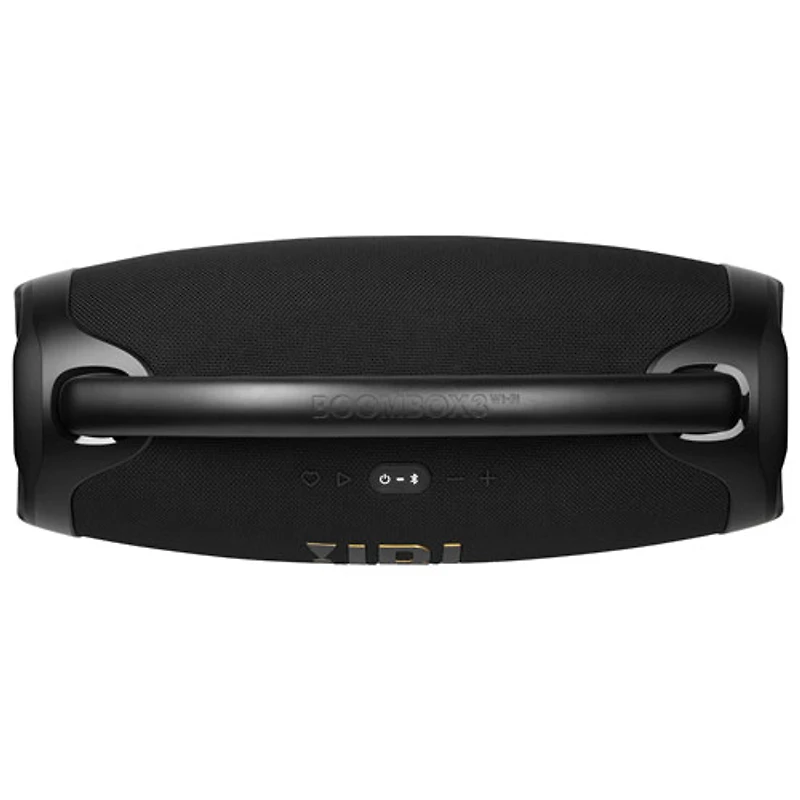 Haut-parleur sans fil Bluetooth Wi-Fi étanche Boombox 3 de JBL - Noir