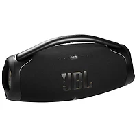 Haut-parleur sans fil Bluetooth Wi-Fi étanche Boombox 3 de JBL - Noir