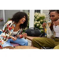 Haut-parleur sans fil Bluetooth Wi-Fi étanche Boombox 3 de JBL - Noir