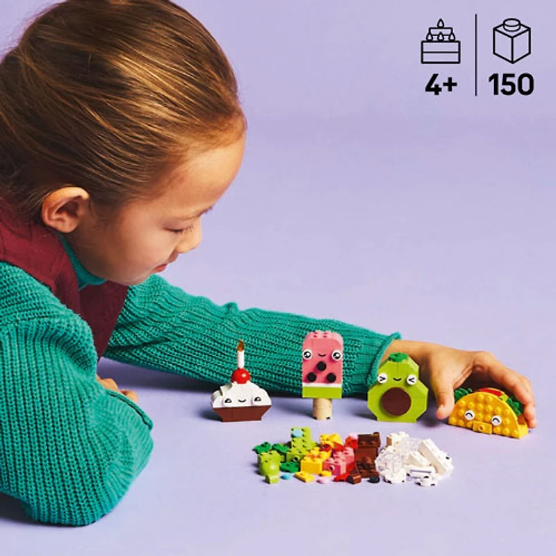 LEGO Classic : Les amis aliments créatifs - 150 pièces (11039)