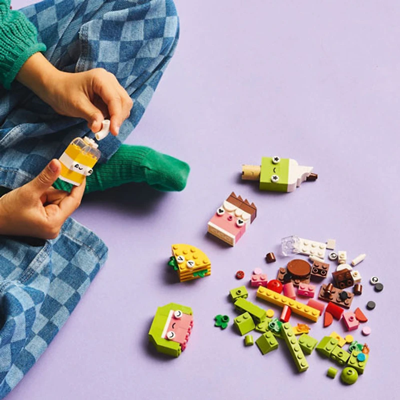 LEGO Classic : Les amis aliments créatifs - 150 pièces (11039)
