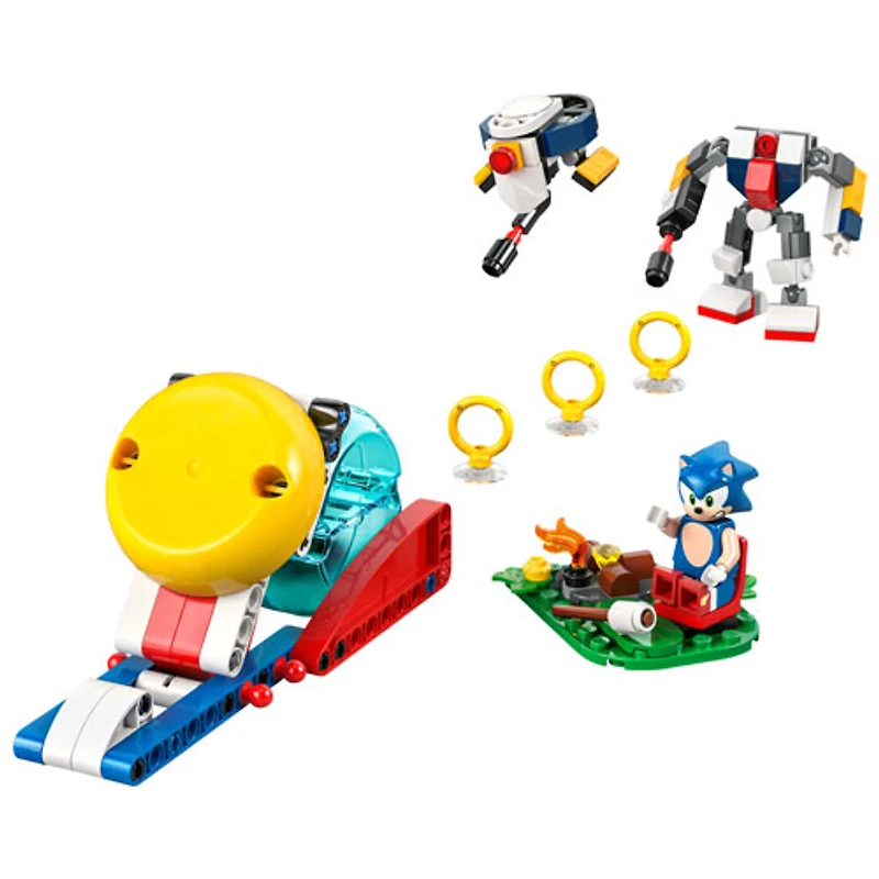 LEGO Sonic The Hedgehog : La bataille près du feu de camp de Sonic - 177 Pièces (77001)