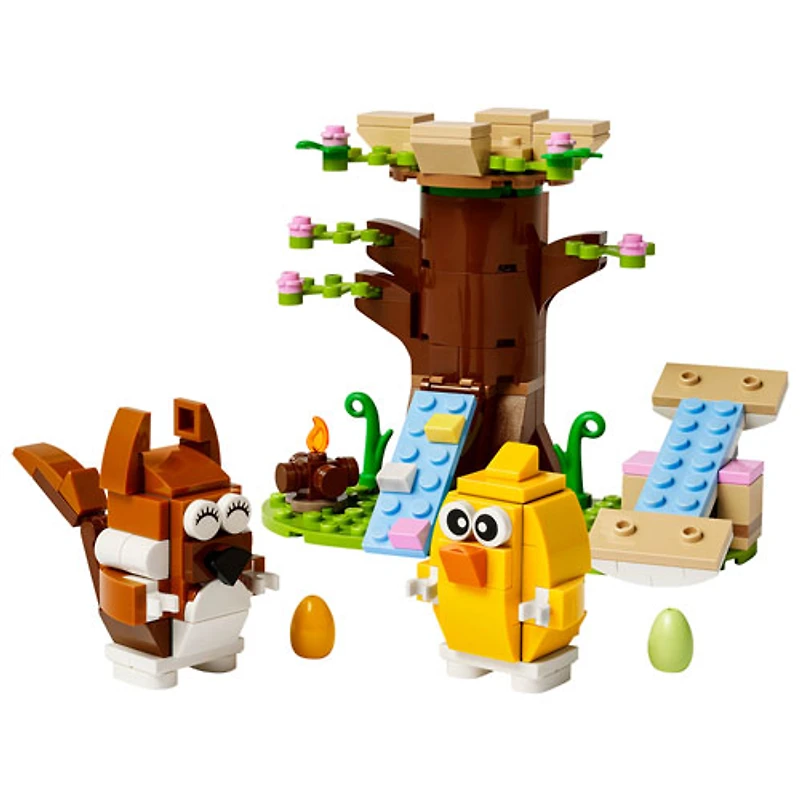 L'aire de jeu printanière pour animaux de LEGO - 172 pièces (40709)