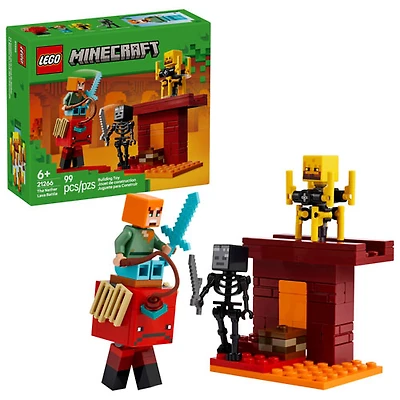 LEGO Minecraft : La bataille de la lave du Nether - 99 pièces (21266)