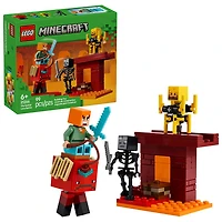LEGO Minecraft : La bataille de la lave du Nether - 99 pièces (21266)