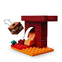 LEGO Minecraft : La bataille de la lave du Nether - 99 pièces (21266)