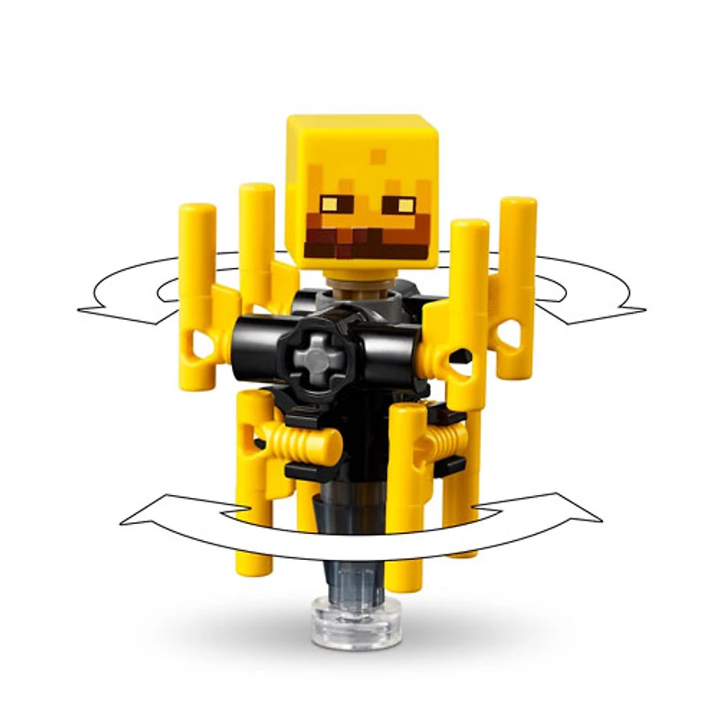 LEGO Minecraft : La bataille de la lave du Nether - 99 pièces (21266)