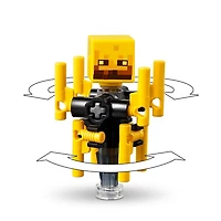 LEGO Minecraft : La bataille de la lave du Nether - 99 pièces (21266)
