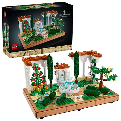 LEGO Icons: Le jardin à la fontaine - 1302 pièces (10359)