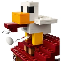LEGO Minecraft : L'attaque du village en ballon Ghast - 555 pièces (21273)
