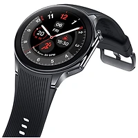 Montre intelligente de 47 mm OnePlus Watch 2 - Noir radiant - Partenaire de détail exclusif