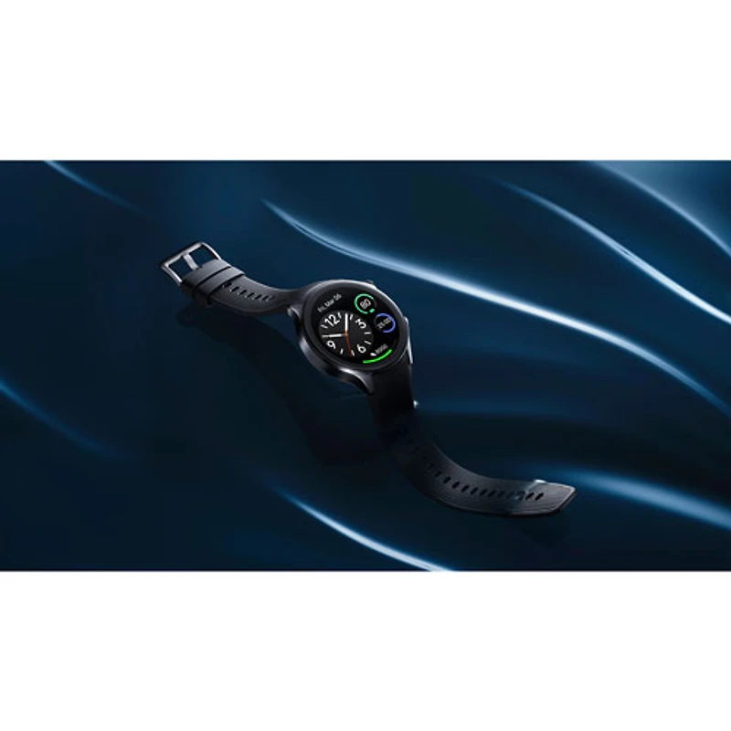 Montre intelligente de 47 mm OnePlus Watch 2 - Noir radiant - Partenaire de détail exclusif