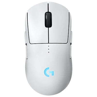 Souris de jeu optique sans fil de 44000 ppp PRO 2 LIGHTSPEED de Logitech G - Blanc
