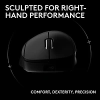 Logitech PRO X SUPERLIGHT 2 DEX 44000 DPI Wireless Optical Lightweight 5-Button Gaming Mouse - Black