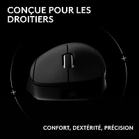 Logitech PRO X SUPERLIGHT 2 DEX 44000 DPI Wireless Optical Lightweight 5-Button Gaming Mouse - Black