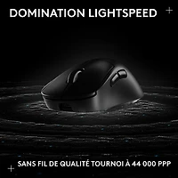 Logitech PRO X SUPERLIGHT 2 DEX 44000 DPI Wireless Optical Lightweight 5-Button Gaming Mouse - Black