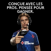 Souris de jeu optique sans fil légère à 5 boutons de 44 000 ppp PRO X SUPERLIGHT 2 DEX de Logitech - Blanc