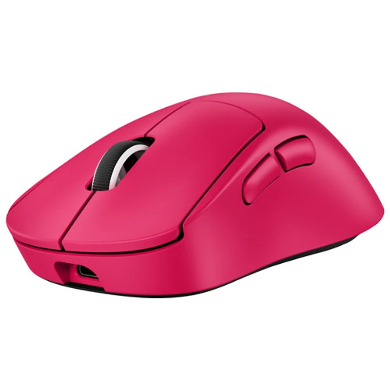 Souris de jeu optique sans fil légère à 5 boutons de 44 000 ppp PRO X SUPERLIGHT 2 DEX de Logitech - Magenta