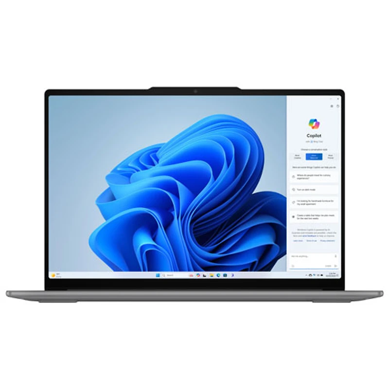 Portable à écran tactile de 15,3 po Yoga Slim 7i édition Aura (Core Ultra 7 (série 2) d'Intel/RAM 16 Go/SSD 1 To)