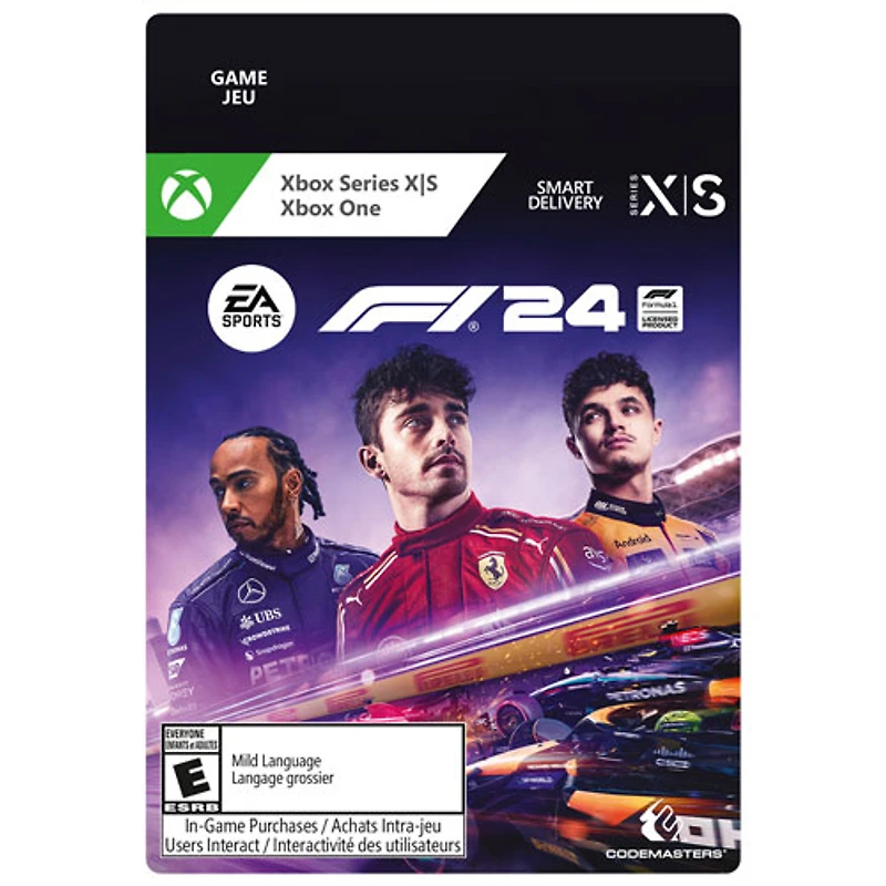 F1 24 (Xbox Series X|S/Xbox One) - Téléchargement