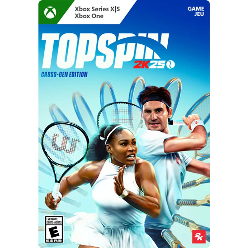 TopSpin 2K25 Cross-Gen Edition (Xbox Series X|S / Xbox One) - Digital Download