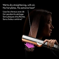 Fer plat Airstrait de Dyson - Édition spéciale - Bronze fraise/Rose blush